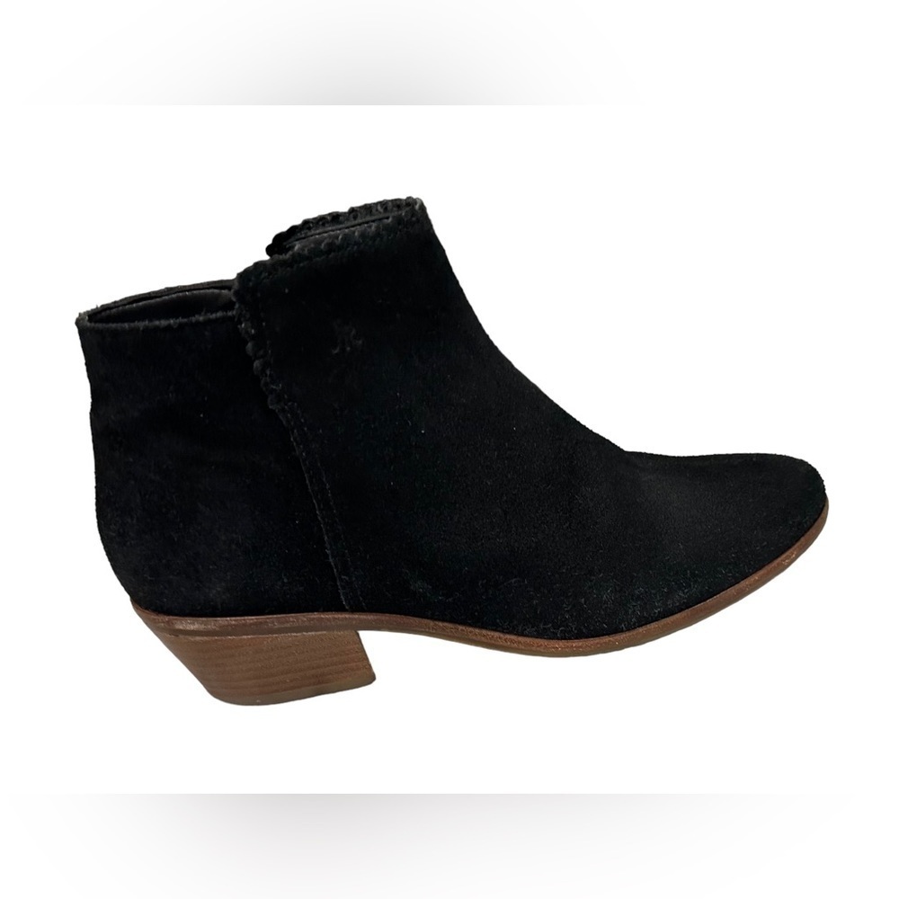 Women’s Jack Rogers Black Suede Leather Booties Boots Size 6M